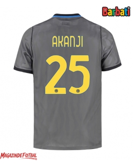 Inter Milan Manuel Akanji #25 Tricou Fotbal Replică 2026-27 Barbati Treilea